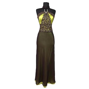 Vintage y2k halterneck dress , mesh layered prom dress , graduation dress , summer occasion dress