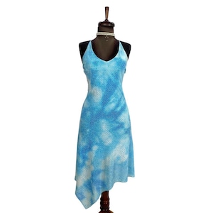 Y2K Glitter Asymmetric Vintage Dress - Size M