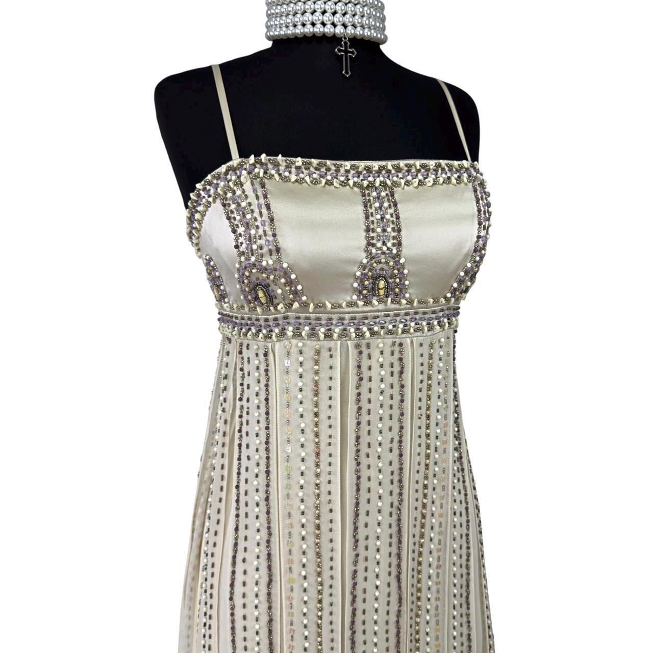 sleeveless embroidered dress Yvette Embroidered Midi Dress Light Blue / XS main image 1