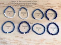 Blue Friendship Bracelets, We Stand Together, Friendship Bracelets, Sisterhood, FAFO, (Five Bracelets)