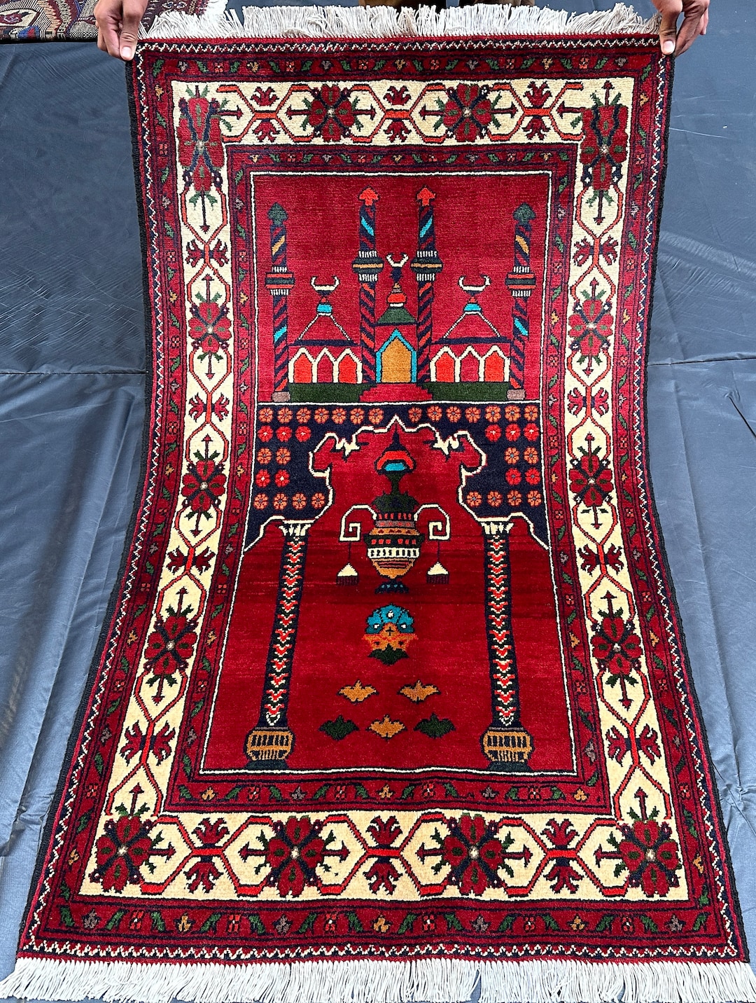3 Ft X 4 Ft Afghan Handmade Prayer Rug Top Quality Prayer Etsy 3-ft-x-4-ft-afghan-handmade-prayer-rug-top-quality-prayer-etsy