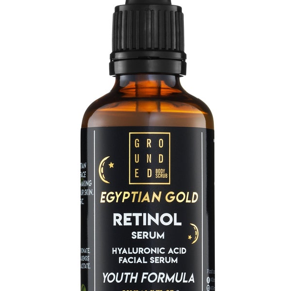 Egyptian Gold Retinol Face Serum (50ml) Anti ageing skincare