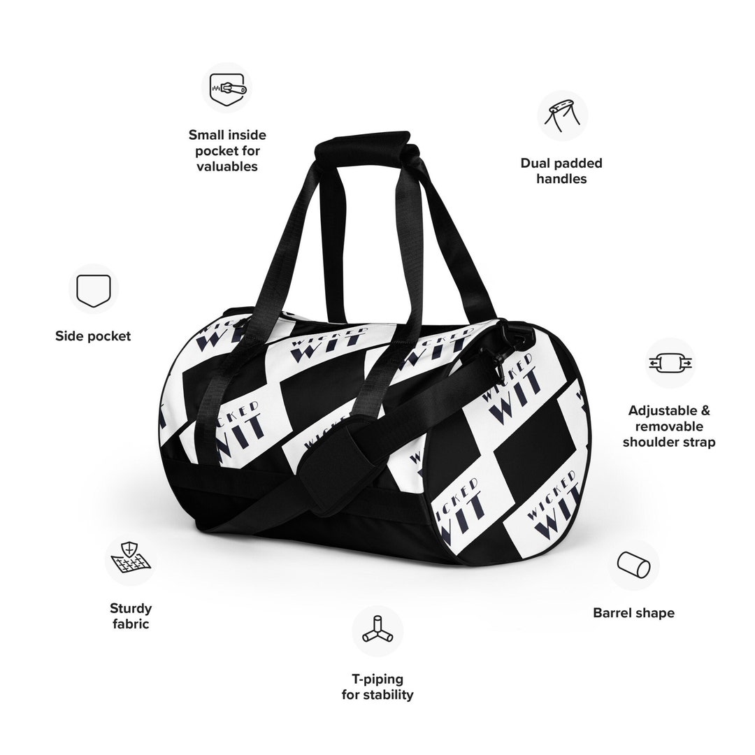 Gym Duffle Bag Etsy