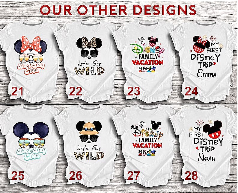 Disney Family Shirt, Family Disneyworld Shirt, Mickey Sketch Shirt