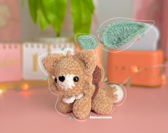 Leafy Fox Crochet Plushie | Fox Crochet Plushie | Handmade Fox Toy | MellowStitchesCo