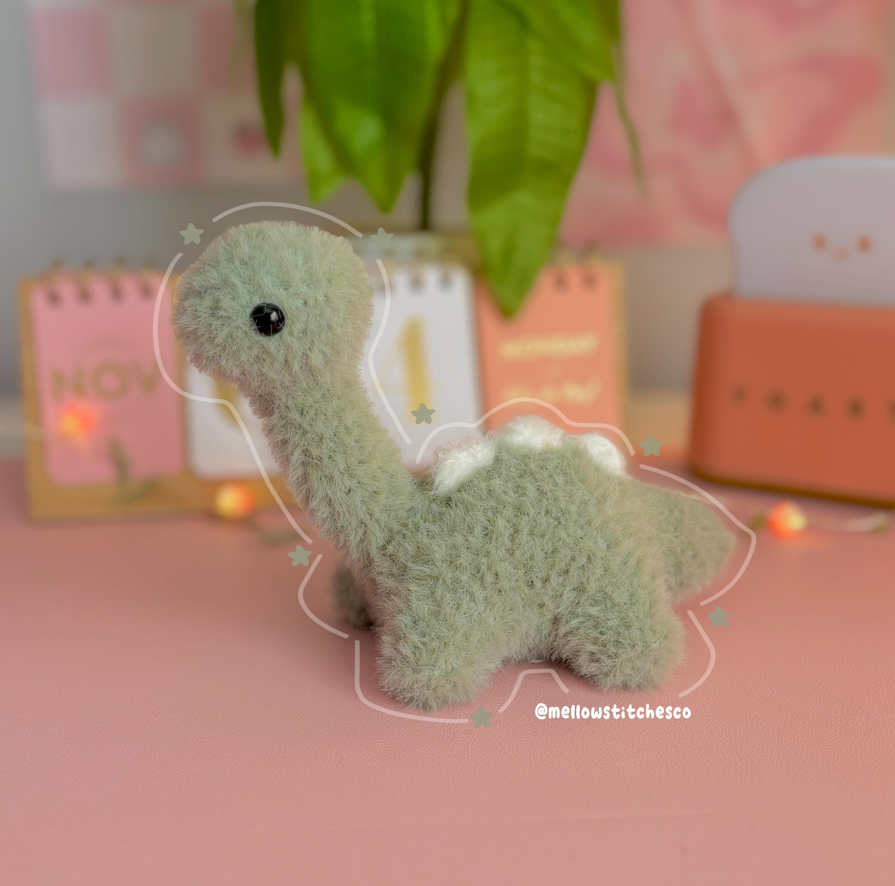 Pink Dino Plush