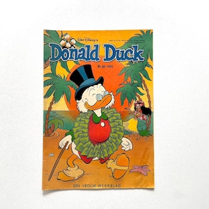 Vintage 1993 Donald Duck No 30 Comics Retro Magazine Brother Mickey Mouse Observatory Disney Cartoon Collectible Memorabillia Gifts For Him