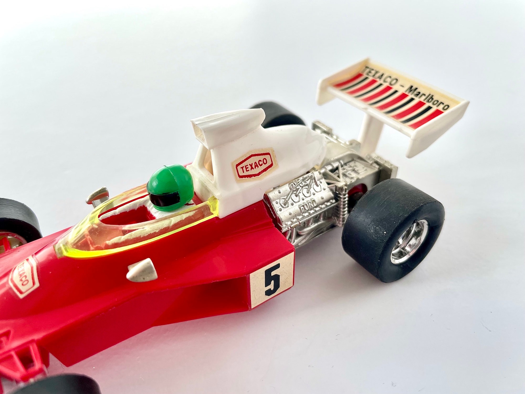 Lot Scalextric John Player Special C050 Et McLaren M23 C120 + Pièces - À Restaurer