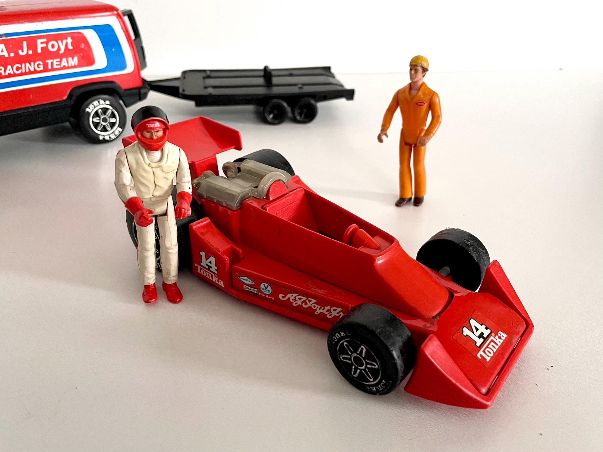 Rare Vintage 70s TONKA Formula 1 Indycar Racer, Model Car Made in