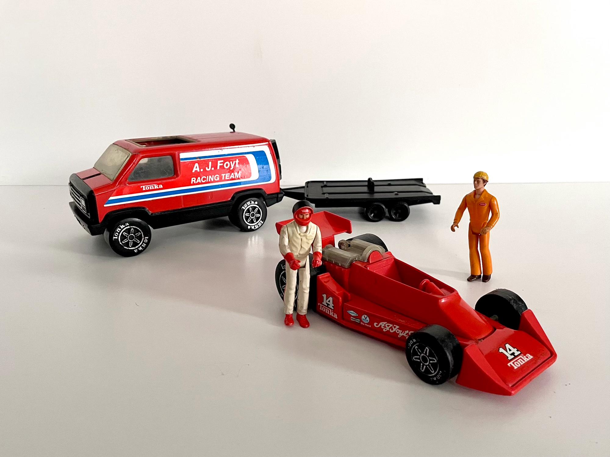 Rare Vintage 70s TONKA Formula 1 Indycar Racer, Model Car Made in