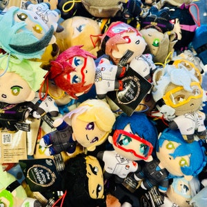 Twisted Wonderland Nui Small Mascot Plushies Blind Box / Riddle Ace Leona Idia Azul Jack