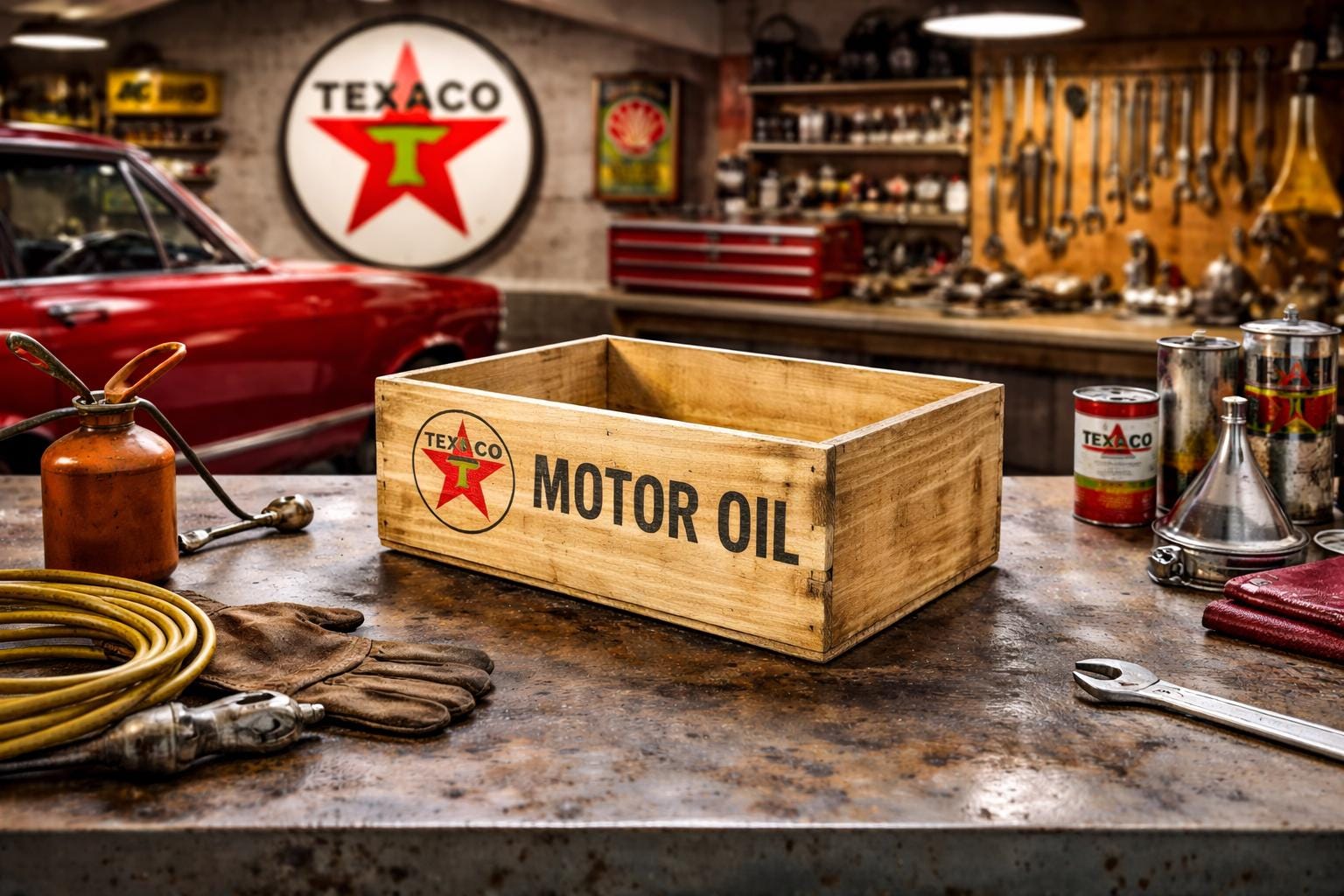 Texaco Oil Cans - Etsy