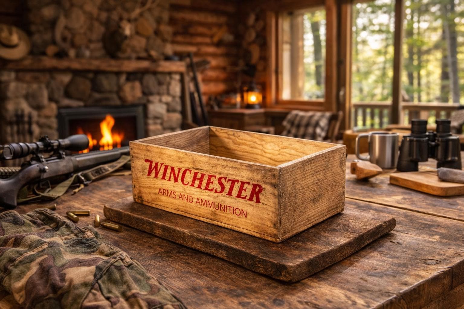 Winchester Wood Box - Etsy