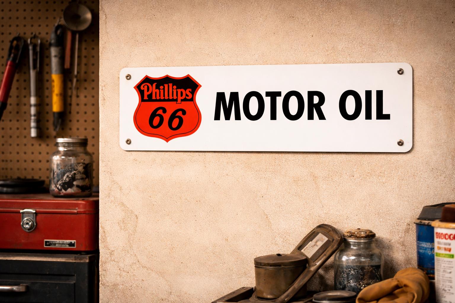Vintage Phillips 66 Sign - Etsy