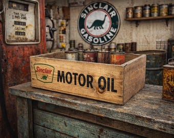 SINCLAIR Style Vintage 5 Gallon Gas Can - REFINISHED - Etsy