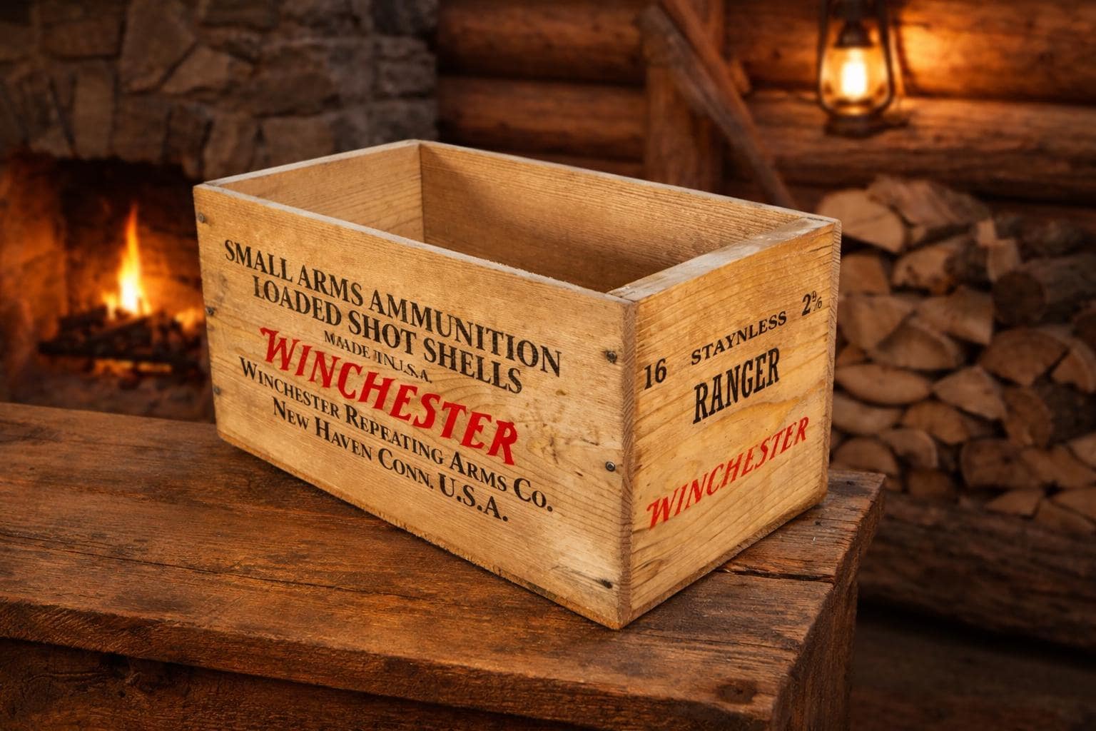 Winchester Wooden Ammo Box - Etsy