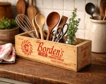 Vintage Wooden Cheese Box by Dufecks Out of Wisconsin. - Etsy