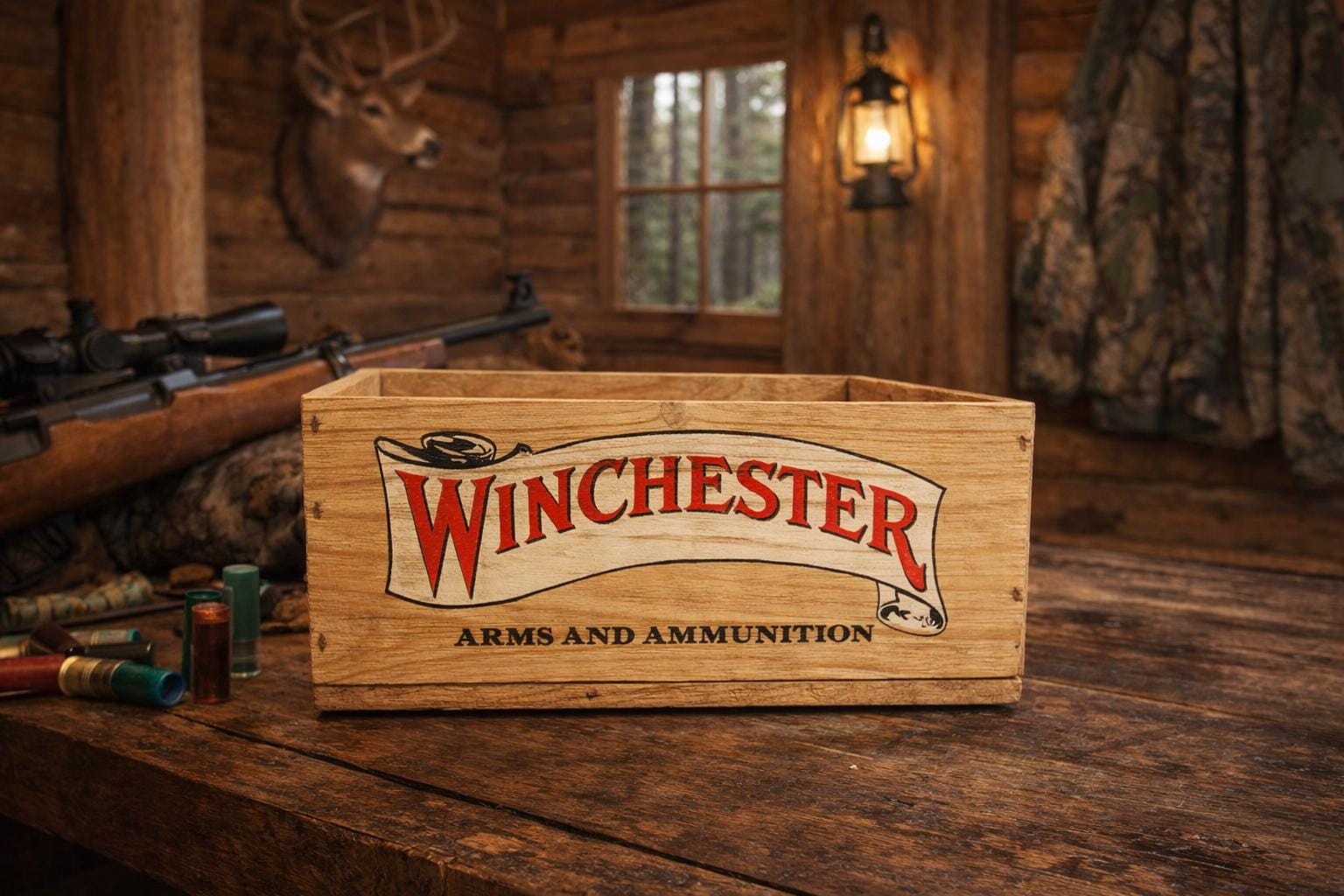 Winchester Wooden Ammo Box - Etsy