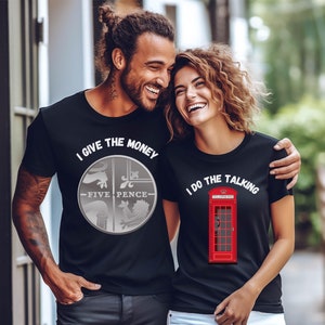 Comfort Colors Halloween Couple Shirts, Couple Halloween Costume Tees, Funny Matching Husband and Wife Shirt, Quote Girlfriend Boyfriend tee