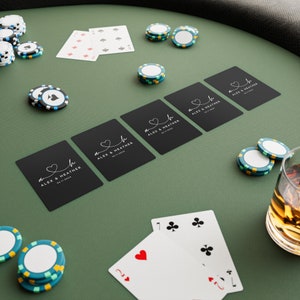Cartas de jogo de casamento personalizadas, cartas de jogo de foto de casal, cartas de despedida de solteira personalizadas, cartas de jogo de foto personalizadas, festa de despedida de solteira