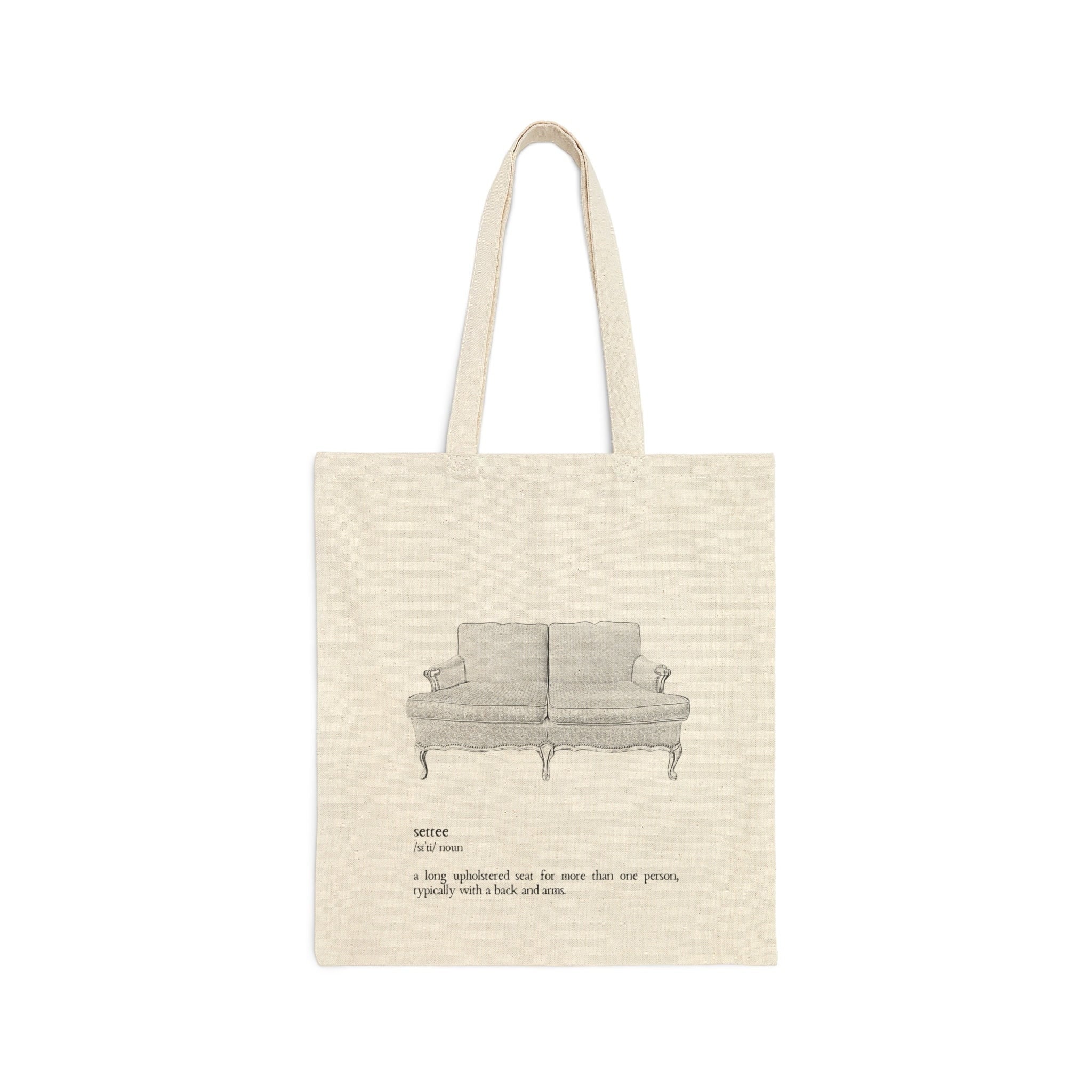 GOYA SECOND-HAND TOAST BAG 21CM GREY CANVAS