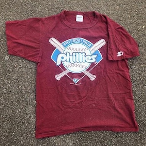 Rare 1989 Phillies Starter Single Stitch Tee