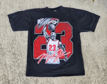 90年代 マイケル・ジョーダン シカゴ・ブルズ カリカチュア Tシャツ