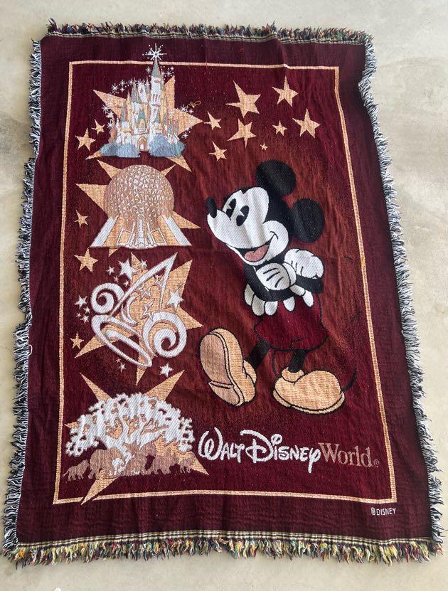 Disneyland Tapestry Blanket - Etsy