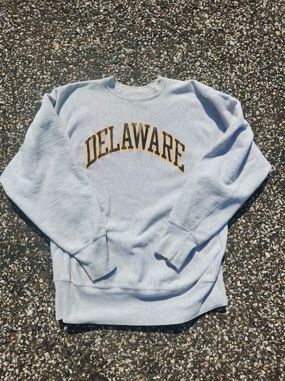 トップス 80s USA champion reverse weave DELAWARE Vintage '80s University of Delaware Champion Reverse Weave