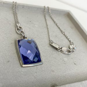 Signed Swarovski Pendant Chain