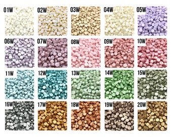 25 couleurs de perles de cire à cacheter pour sceller des enveloppes, faire-part de mariage, cadeaux, sceaux de cire de Noël, fournitures créatives