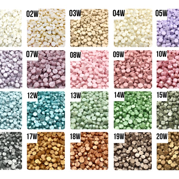 25 couleurs de perles de cire à cacheter pour sceller des enveloppes, faire-part de mariage, cadeaux, sceaux de cire de Noël, fournitures créatives