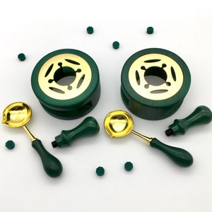 Set di manici per timbri per fornello per fusione di ceralacca Set di accessori per cera
