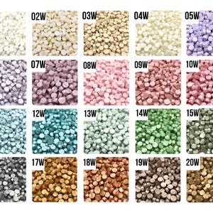 25 Colours Sealing Wax Beads For Sealing Envelopes Wedding Invitations Gifts Christmas Wax Seals Craft Supplies