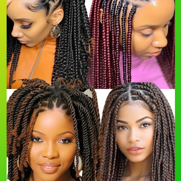  Box Braids - Etsy