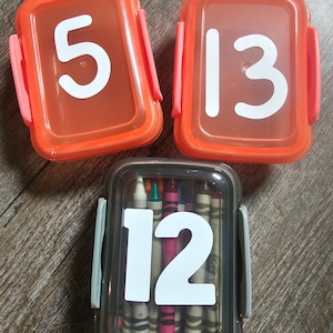 Vinyl Numbers
