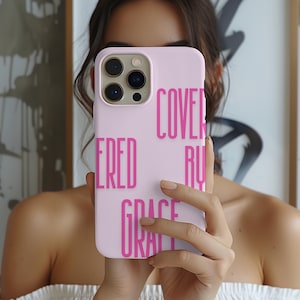 Christian Phone Case, Bible Verse Phone Case for iPhone 15 Pro Max, 14 Plus, 13, 12, 11, XR & Samsung Galaxy Case, Pixel 8, 7 Christian Gift