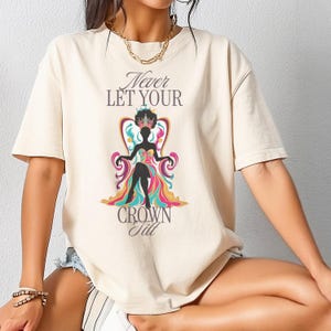 Black Owned Shops Black Queen Tshirt Comfort Colors Pure Brown Sugar Black Girl Magic Melanin Shirt Black Girl Crewneck Gift, Black History