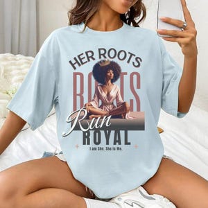 Black Owned Shops Black Queen Tshirt Comfort Colors Distressed Pure Brown Sugar Black Girl Magic Melanin Shirt Crewneck Gift, Black History