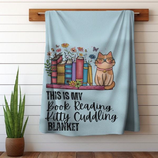 Cat Blanket Etsy