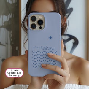 Christian Phone Case, Bible Verse Phone Case for iPhone 16 15 Pro Max, 14 Plus, 13, Google Pixel, Samsung Religious Christian Gift for her