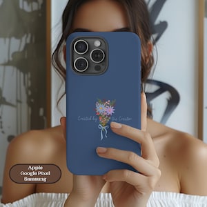 Christian Phone Case, Bible Verse Religious  Phone Case for iPhone 16 15 14 Plus Pro Max, Samsung, Pixel Religious Christian Gift for her