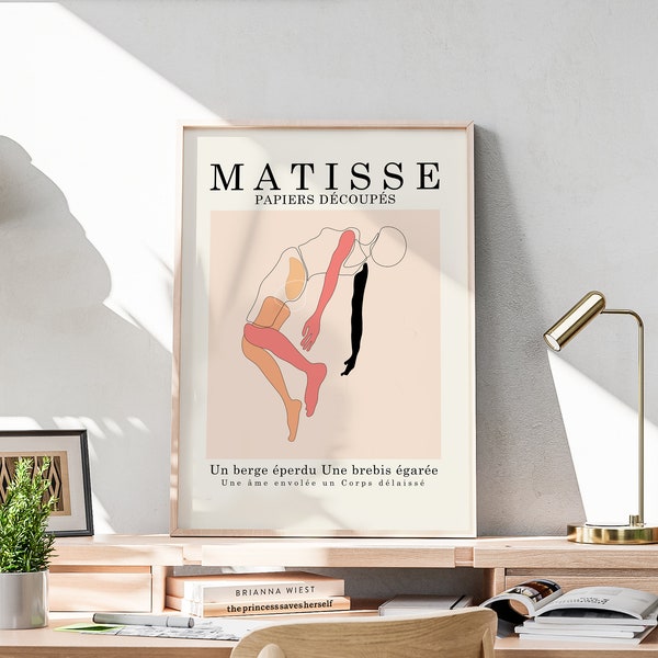 Matisse  Papiers découpés impression télécharger Décoration intérieure