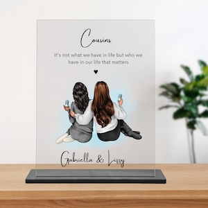 Cousin Gift Personalised Gift cousin Custom Birthday gift cousin print gifts for her birthday gift for sister personalized gifts for women