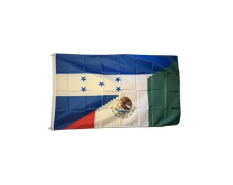 Mexico y Honduras Flag - Bandera de México y Honduras