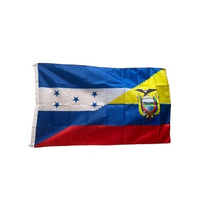 Ecuador and Honduras Flag - Bandera de Ecuador y Honduras