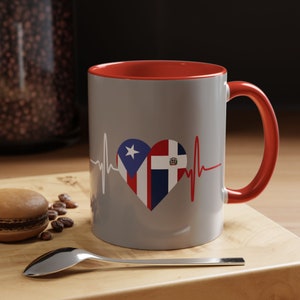 Dominican Republic and Puerto Rico Mug, 11oz
