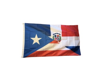 Dominican Republic and Puerto Rico Flag - Bandera de República Dominicana y Puerto Rico