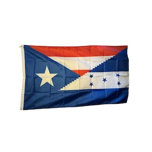 Honduras und Puerto Rico Flagge - Bandera de Honduras y Puerto Rico