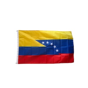 Kolumbien und Venezuela Flagge - Bandera de columbien y Venezuela